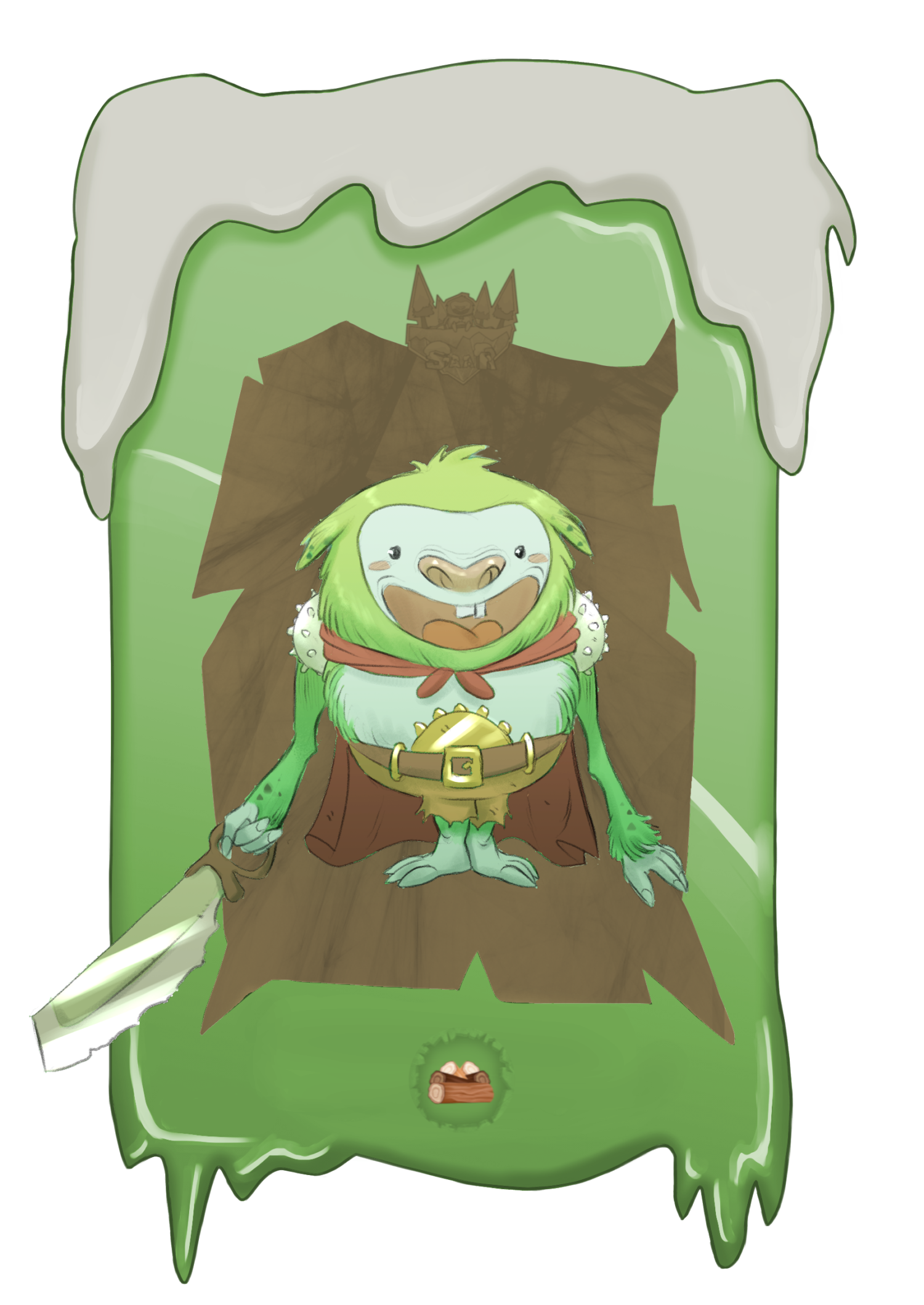 Yeti With a Millirium Saw